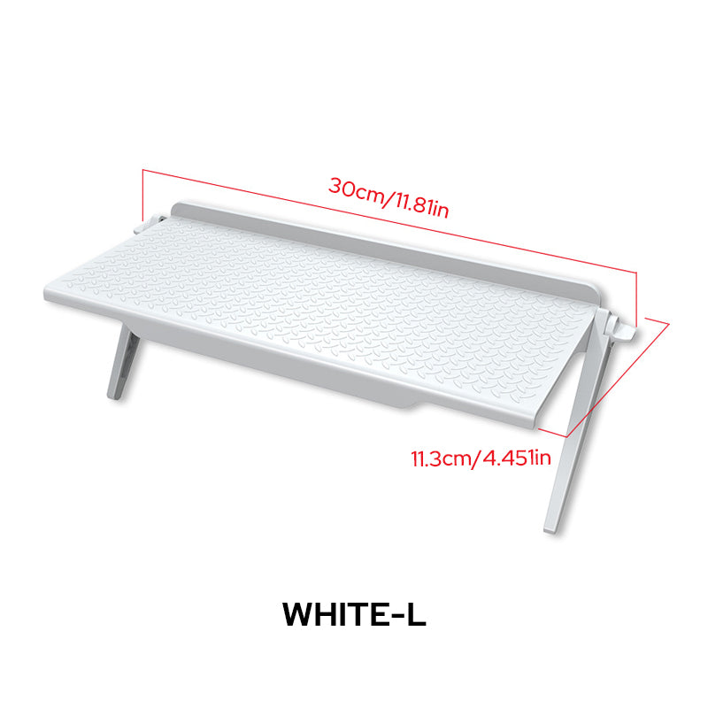 Adjustable TV Computer Top Storage Shelf