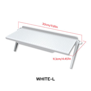 Adjustable TV Computer Top Storage Shelf