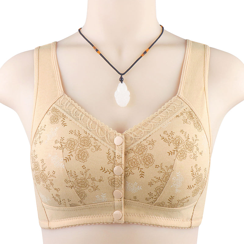 Cotton Front Closure Bra