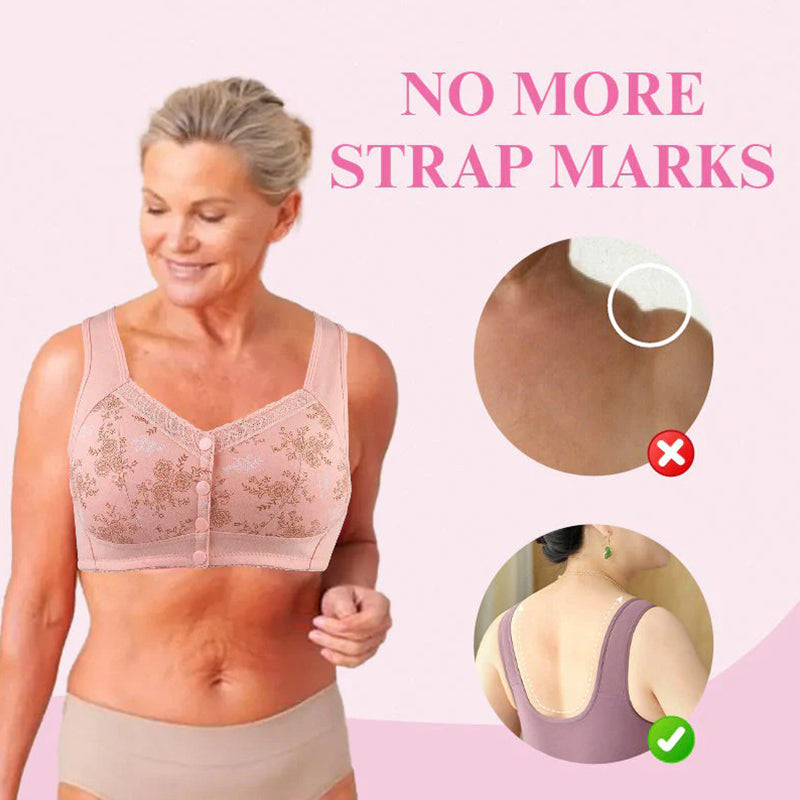 Cotton Front Closure Bra