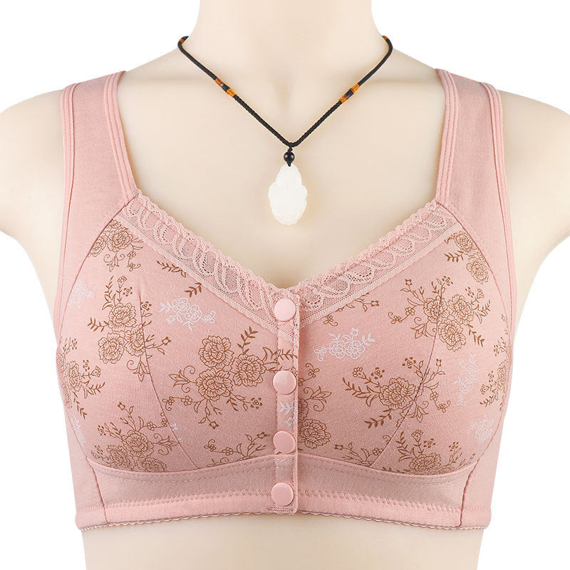 Cotton Front Closure Bra