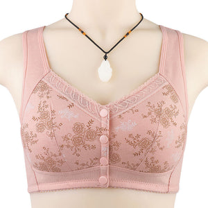 Cotton Front Closure Bra
