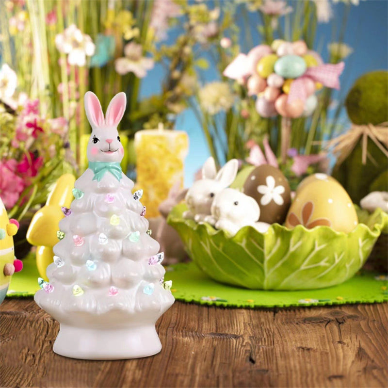 Easter Pink Bunny Tree