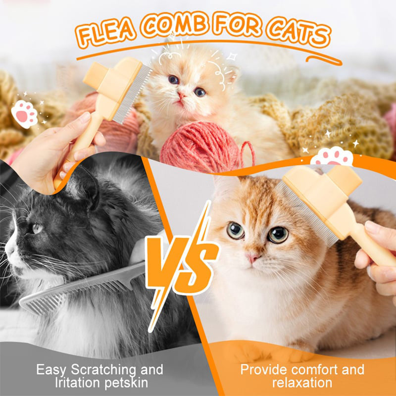 Self-Cleaning Pet Grooming Brush
