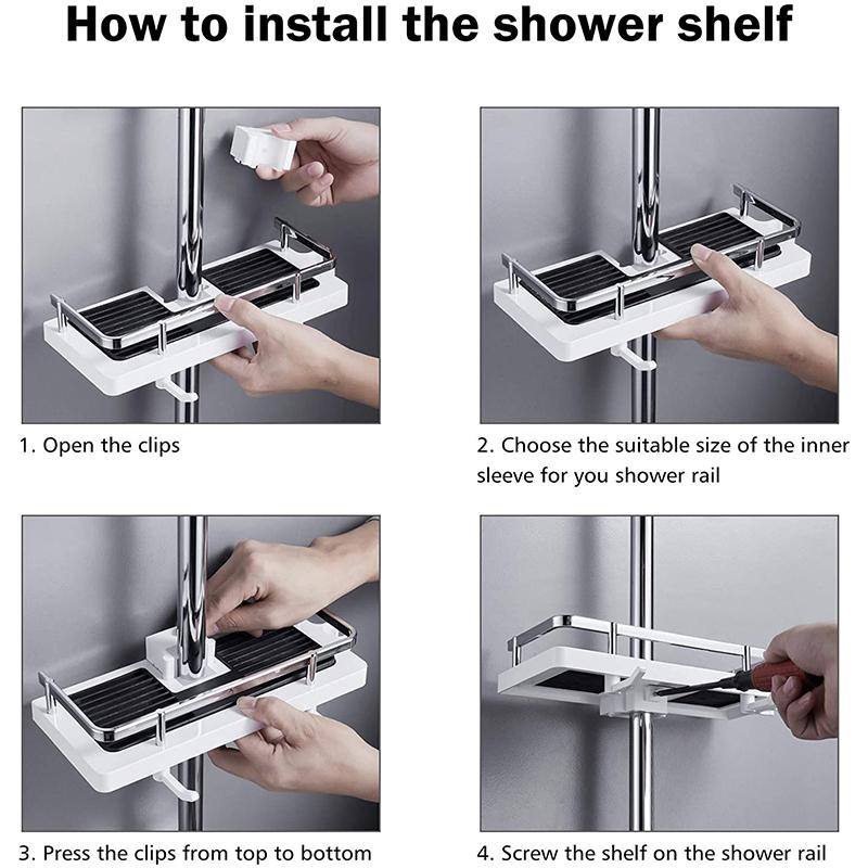Punch-free Multi-function Storage Rack