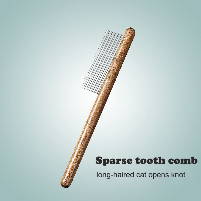 Solid Wood Pet Comb