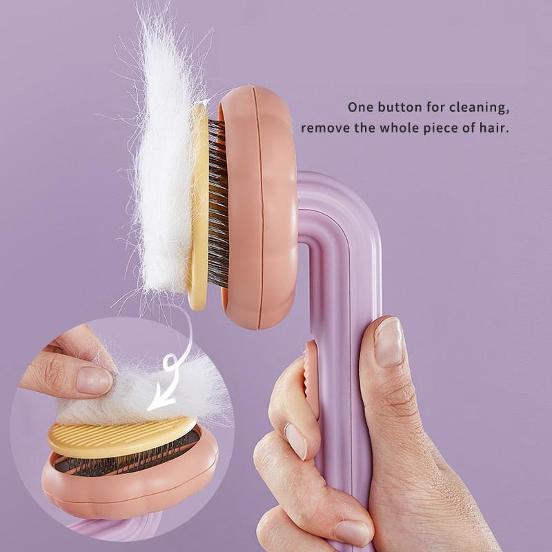 Cute Pet Cleaning Slicker Brush