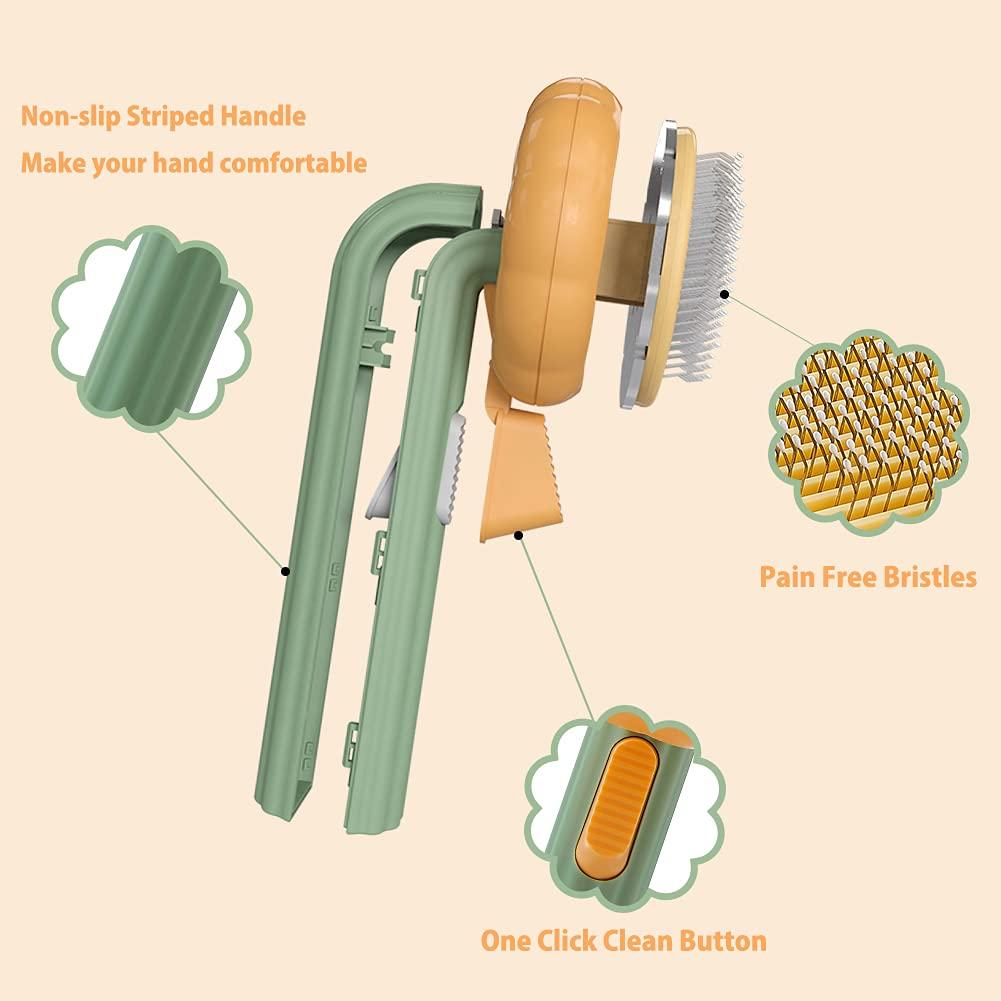 Cute Pet Cleaning Slicker Brush