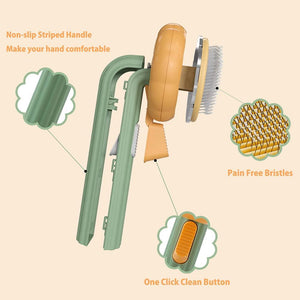 Cute Pet Cleaning Slicker Brush