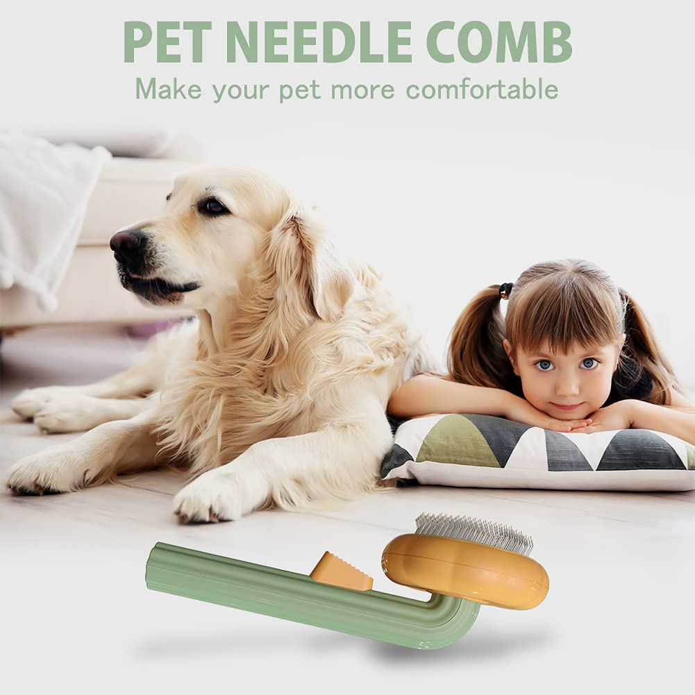 Cute Pet Cleaning Slicker Brush
