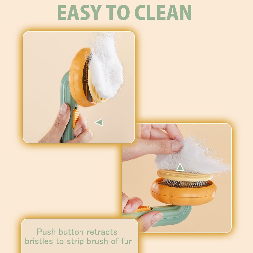 Cute Pet Cleaning Slicker Brush