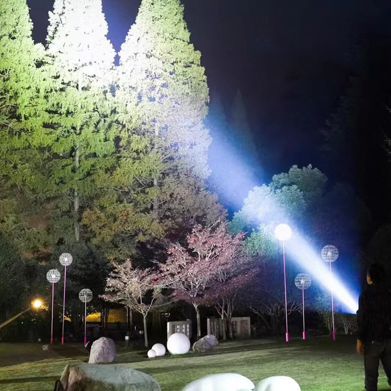 Portable Three-eyed monster mini flashlight