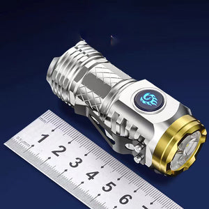 Portable Three-eyed monster mini flashlight