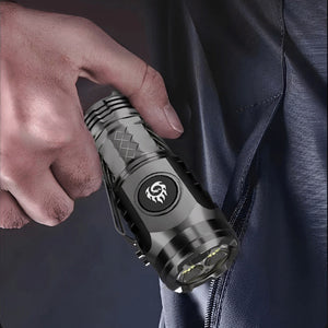 Portable Three-eyed monster mini flashlight