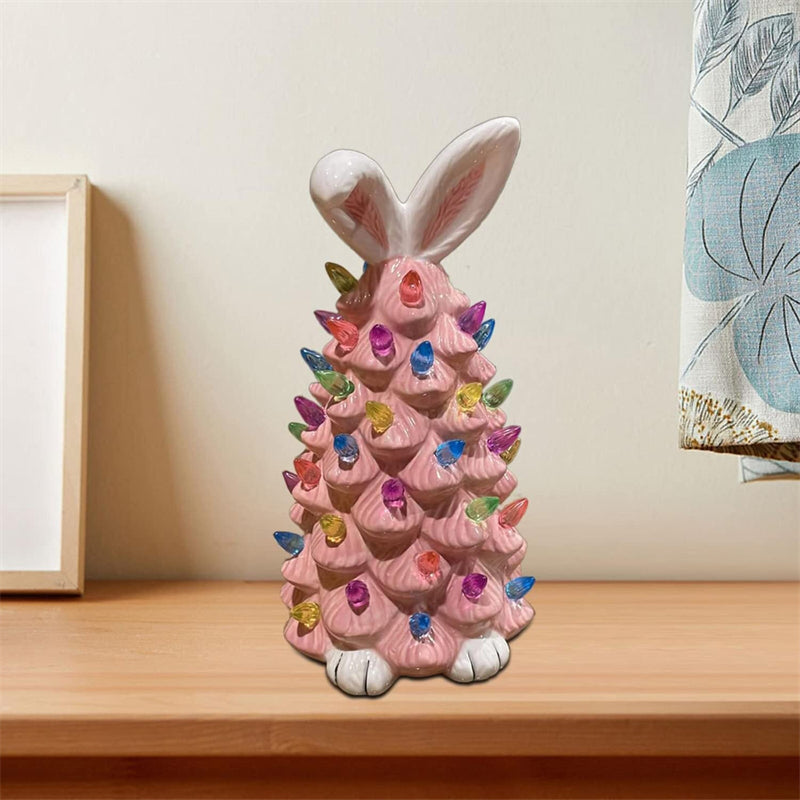 Easter Pink Bunny Tree