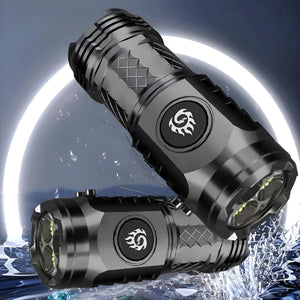 Portable Three-eyed monster mini flashlight