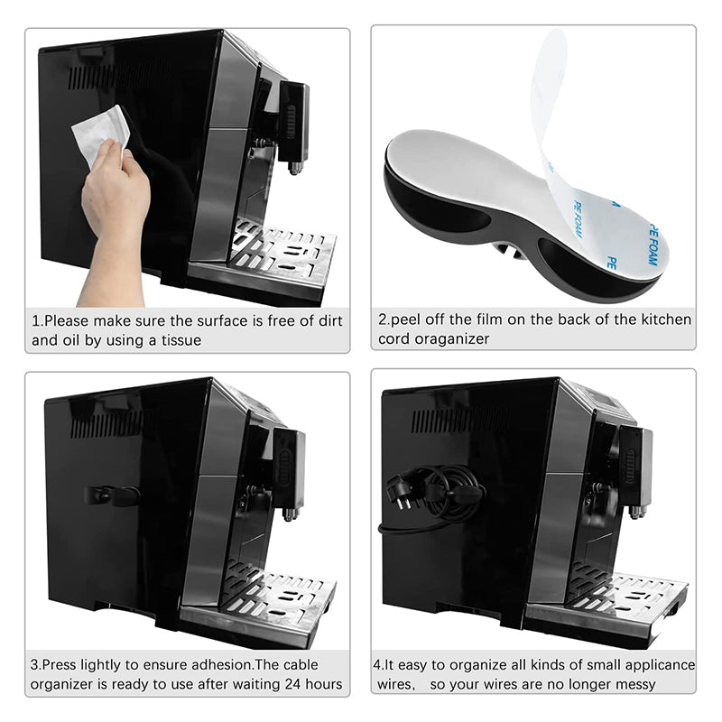 Kitchen Appliance Cord Organizer