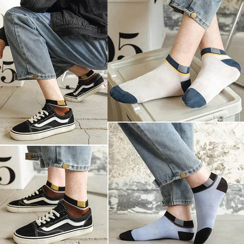 Men's Sports Thin Socks (10 Pairs)