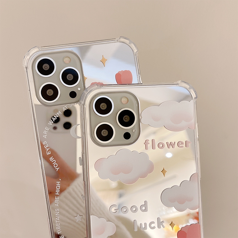 Clouds Tulip Anti-drop Phone Case