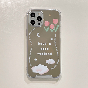 Clouds Tulip Anti-drop Phone Case