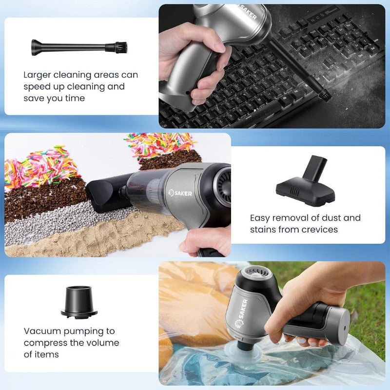 Upgraded Multifunctional Mini 3 in 1 Vacuum Cleaner