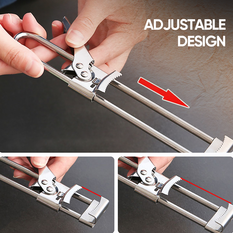 💥Adjustable Jar & Bottle Opener Multifunctional Stainless Steel Can Opener💥