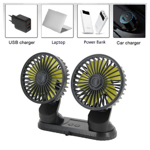 Universal Adjustable USB Dual Fan