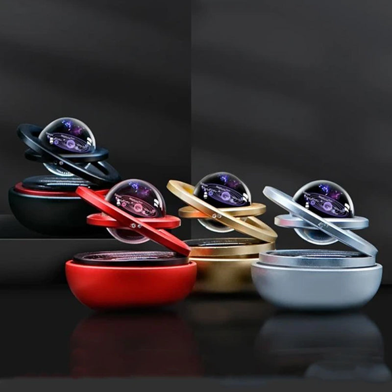 Premium Solar Rotating Car Decor
