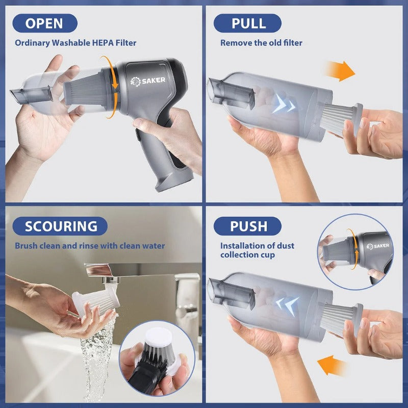 Upgraded Multifunctional Mini 3 in 1 Vacuum Cleaner