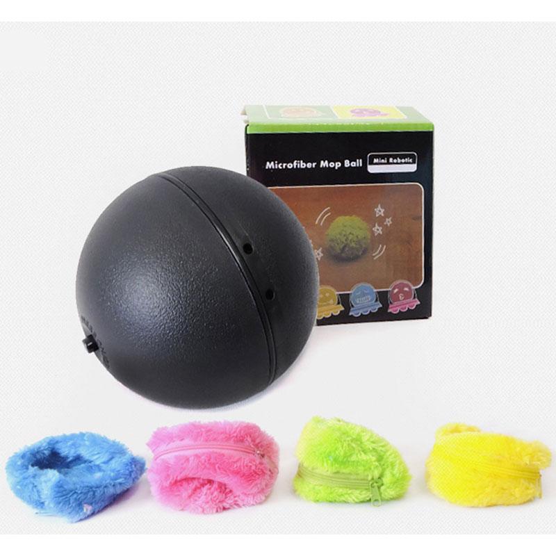 Pet Electric Ball Toy with Plush Cover（With a four-color outer sheath）
