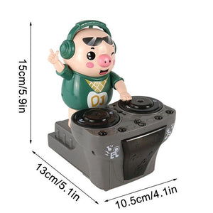 DJ Electric Music Dancing Pig Toy