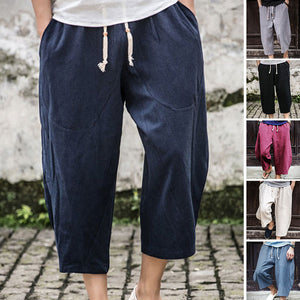 Men's Loose Linen Casual Pants