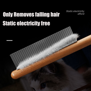 Solid Wood Pet Comb